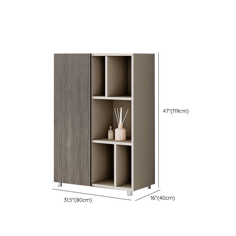 Nordic Storage File Cabinet Wooden Frame Vertical Filing Cabinet