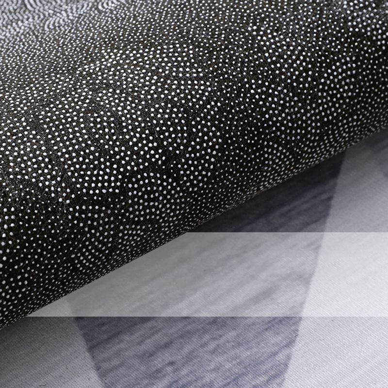 Leisure Polyester Area Rug Fancy Geometric Print Rug Stain Resistant Indoor Rug for Home Decor