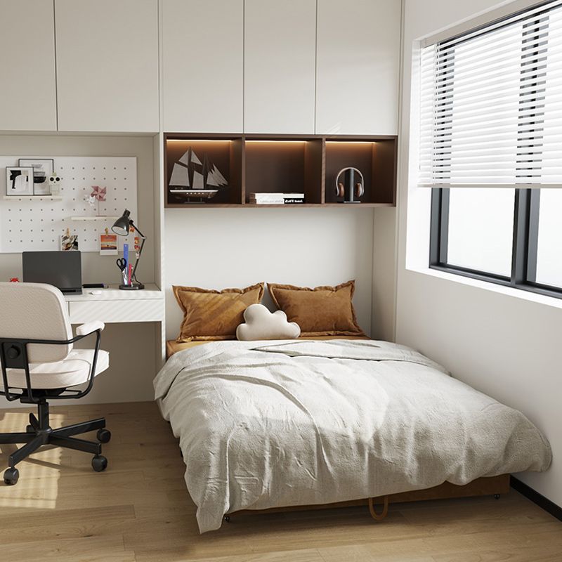 Pillow Included Sofa Futon Armless Foldable Cushion Back Sofa Bed