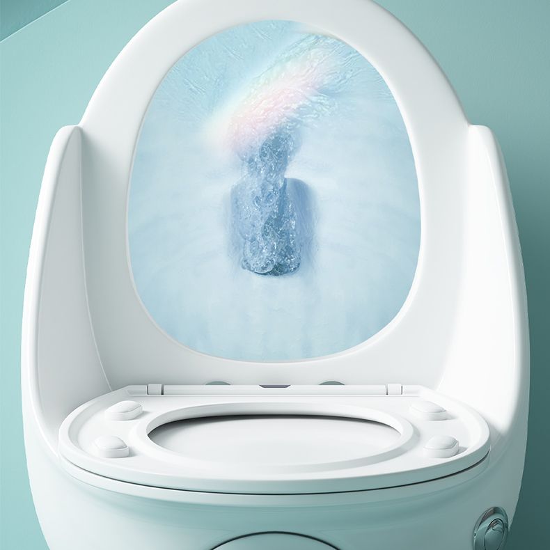 Modern Toilet Bowl All In One Floor Mounted Porcelain Flush Toilet