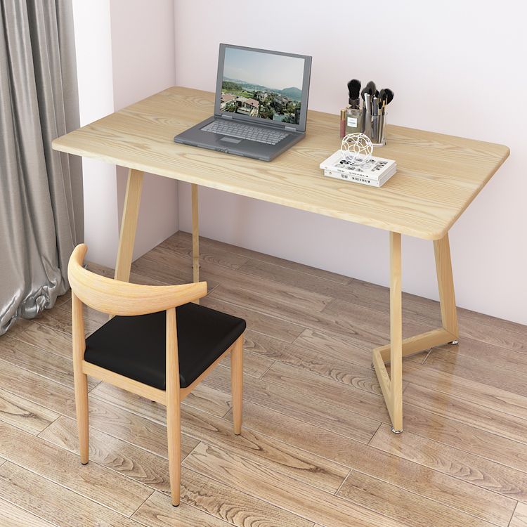 Contemporary Style Metal Chair Set Kitchen Dining Open Back Side Chairs