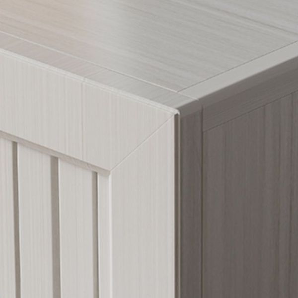 Modern Aluminum Multifunctional Wardrobe Freestanding Wardrobe with Self Close Drawers