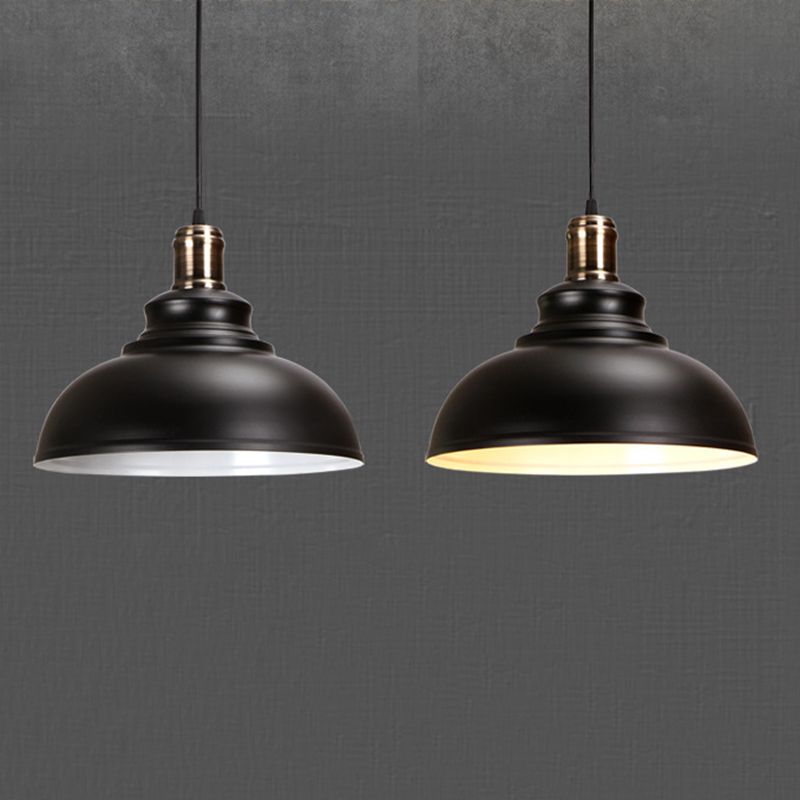 Industrial Barn Commercial Pendant Lighting Metal 1 Light Pendant Light Kit for Dinning Room