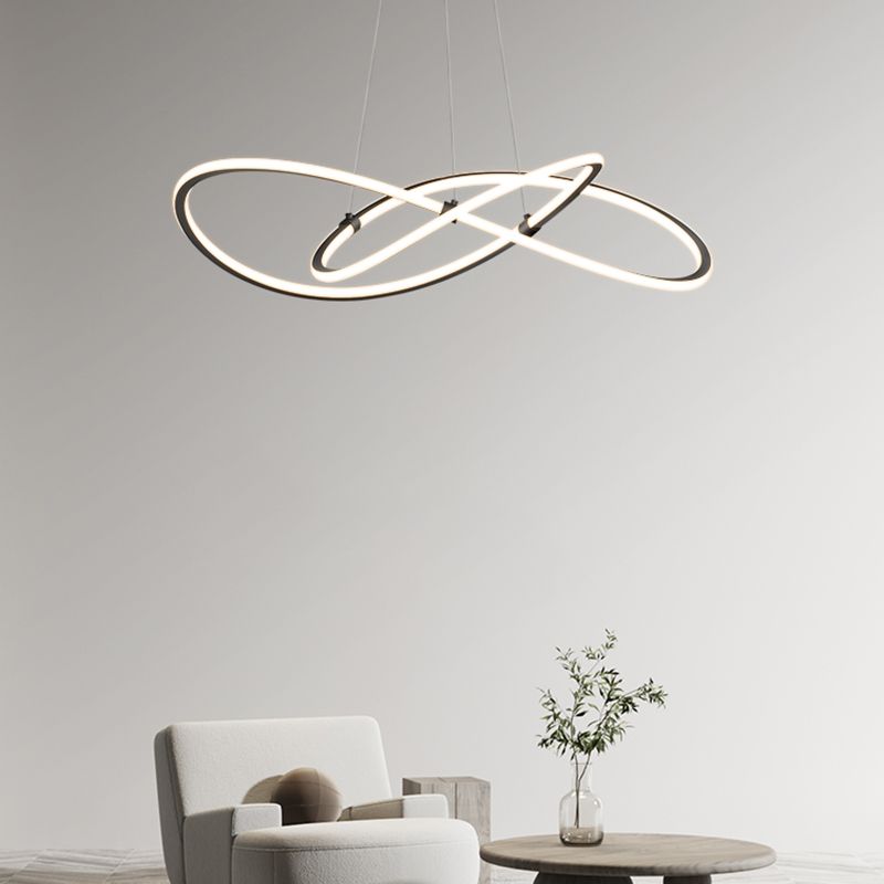 Minimalist 1 - Light Kitchen Island Lighting Aluminum Linear Ceiling Pendant Fixture