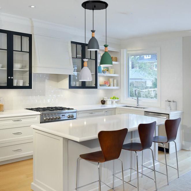 Sala da pranzo a sospensione della luce del soffitto Simplicità Apparecchio dell'illuminazione a sospensione con tonalità in metallo affusolato