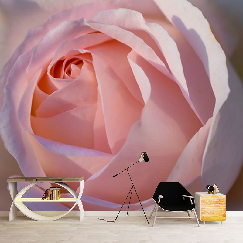 Modern Photography Mural Wallpaper Elegant Rose Indoor Wall Mural