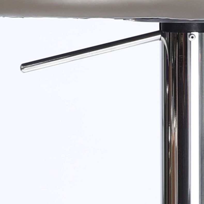 Industrial Leather Bar Stool Adjustable Height Counter Stool for Bristol