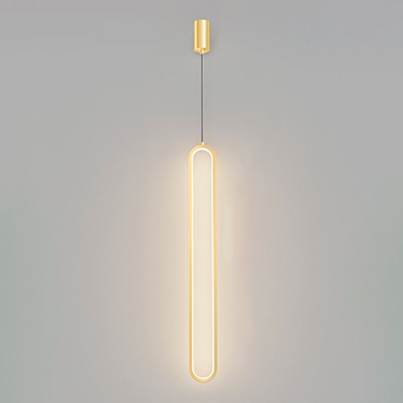 1-Light Wrought Iron Lighting Fixture Minimalism Pendant Light Kit for Bedroom