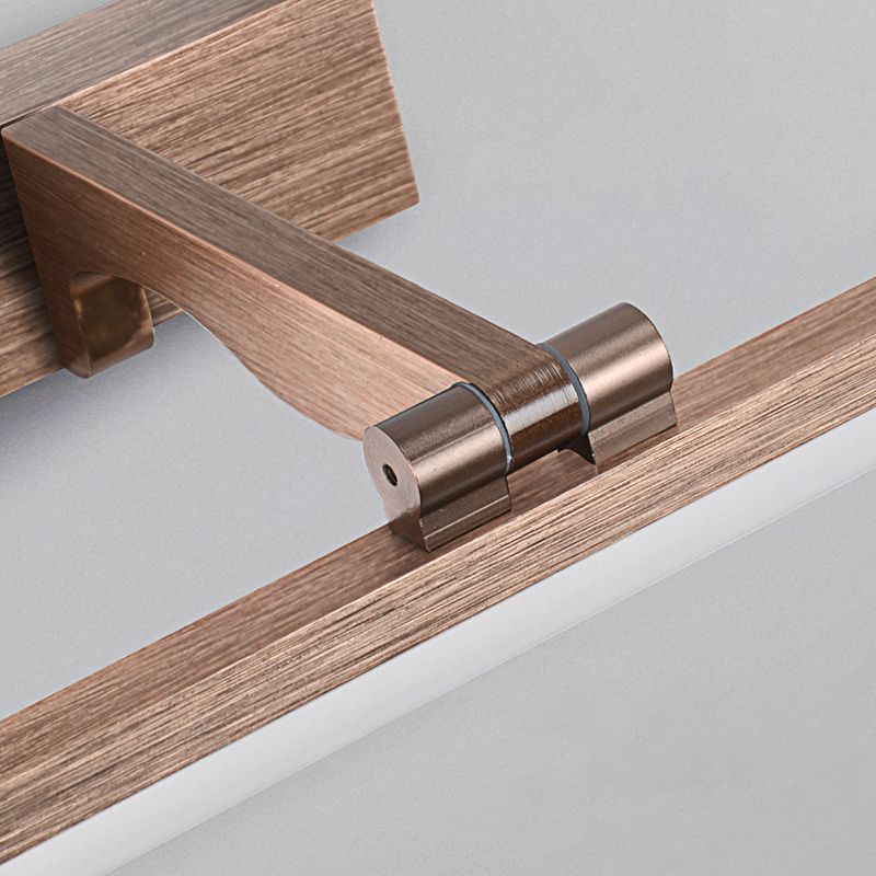 Lampada per pareti di vanità a LED lineare in alluminio Lampada per foto alimentabile minimalista