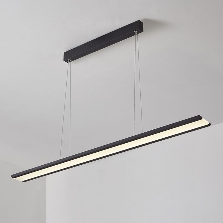 Rectangle Dining Room Island Light Nordic LED Dining Pendant Lamp for Kitchen