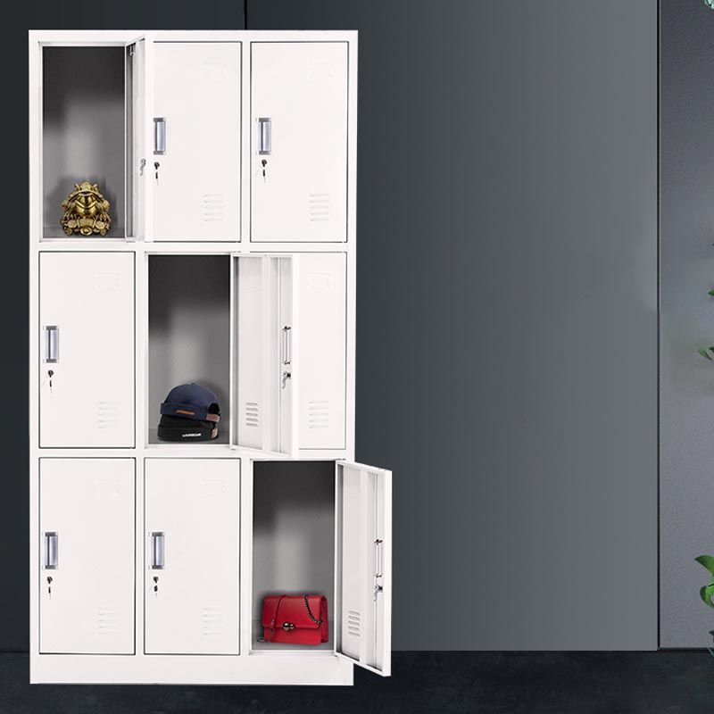 Contemporary Style Wardrobe Steel Home Wardrobe Closet,35.43" D x 16.54" W x 70.87" H