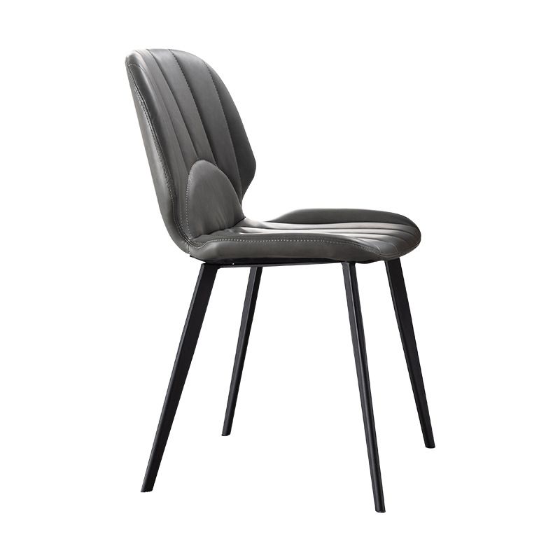 Modern Style Black Sintered Stone Dining Table Set Rectangle 1/4/5 Pieces Dining Set