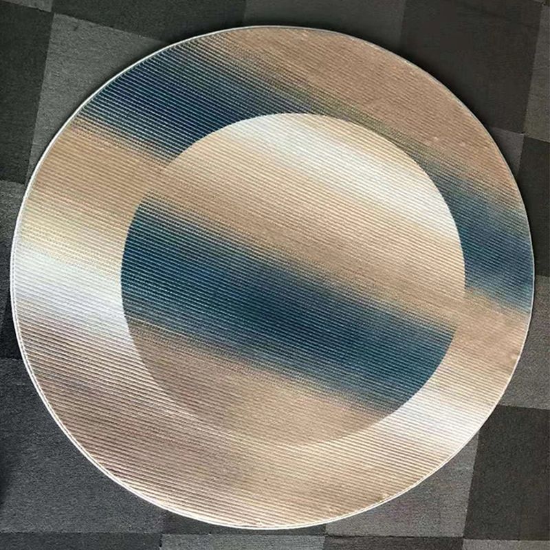 Bruin modern binnen tapijt polyester kleurstuk binnen tapijt niet-slip achterste tapijt voor woningdecoratie