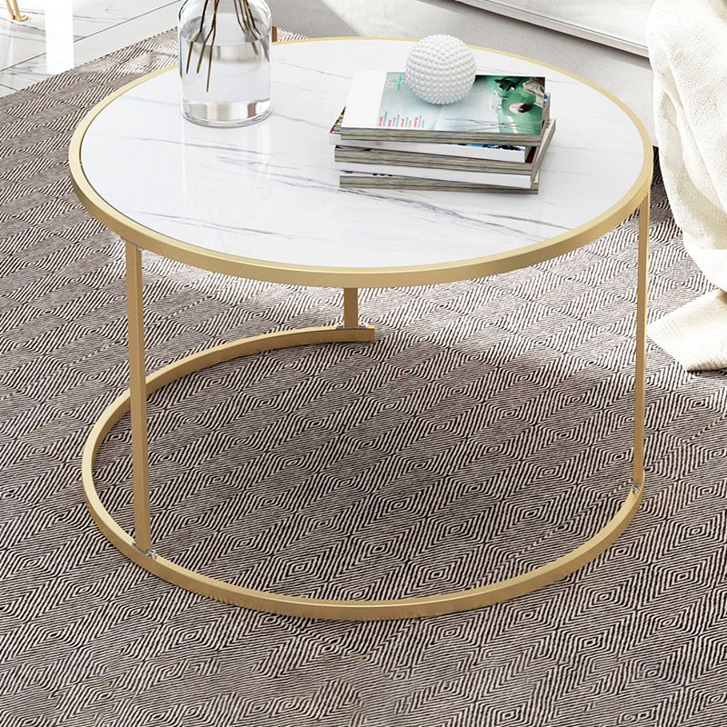 2 Piece Bunching Tables Solid Wood Coffee Table for Living Room