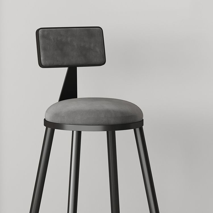 Modern Round Bar Table Set 1/3 Pcs Iron Frame Bar Table and Stools