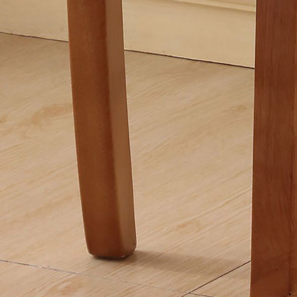 Wood Modern Style Dining Chair Ladder Back Side Chair for Dining Room