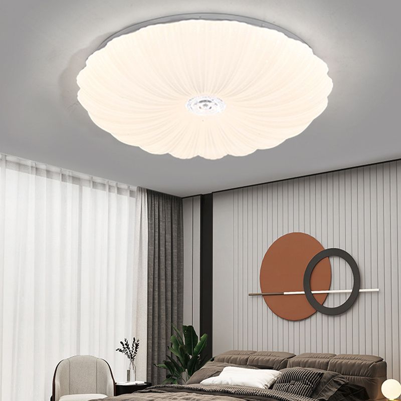 Modernism Flush Mount Acrylic LED Ceiling Light Fixture for Bedroom