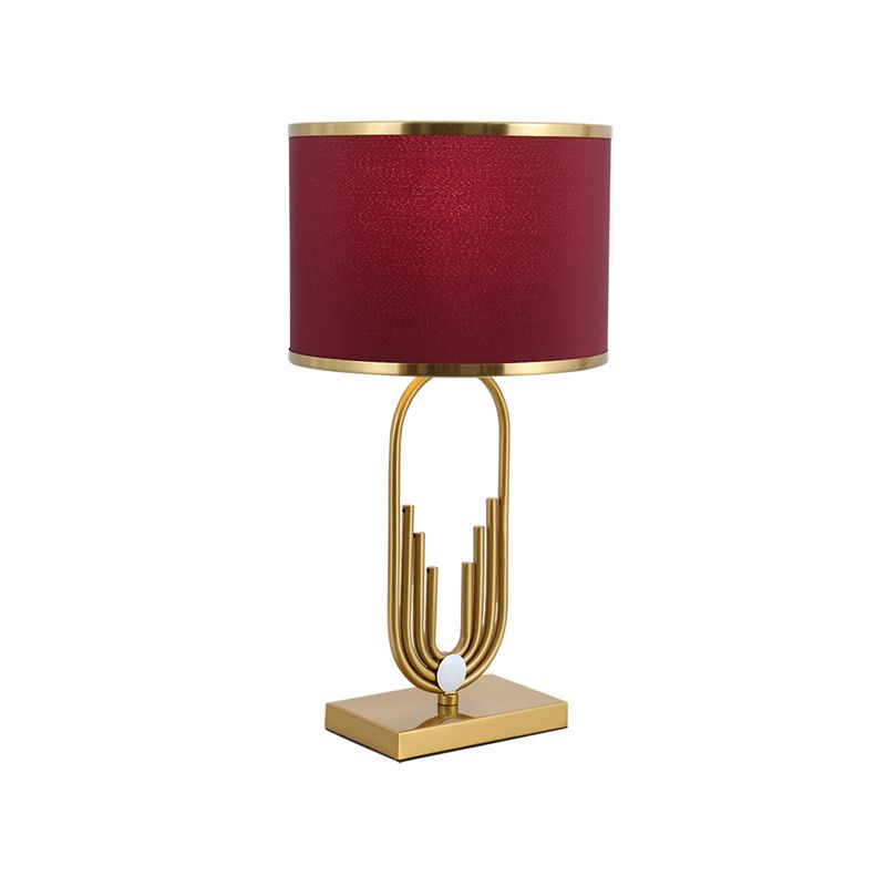 Lampada da tavolo per gli occhi postmoderna Lampada Minimalista Metal Night Stand Light per salotto