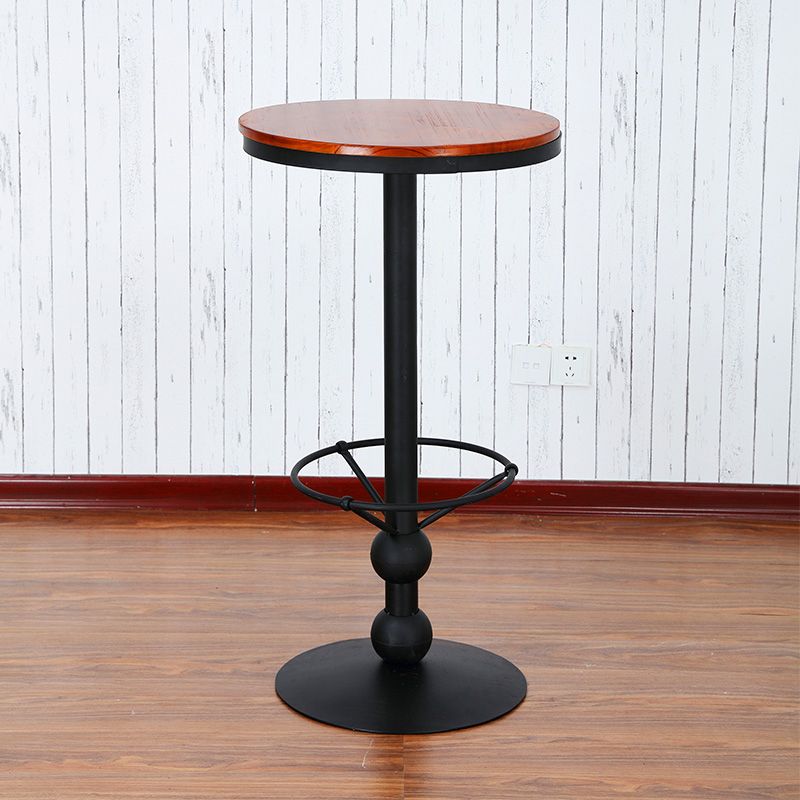 Industrial Style Home Furniture 1/3 Pcs Wood Round Table Set