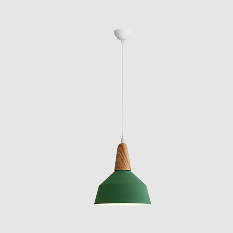 Metal Geometric Shape Hanging Light Nordic Macarons 1 Light Hanging Mount Lights