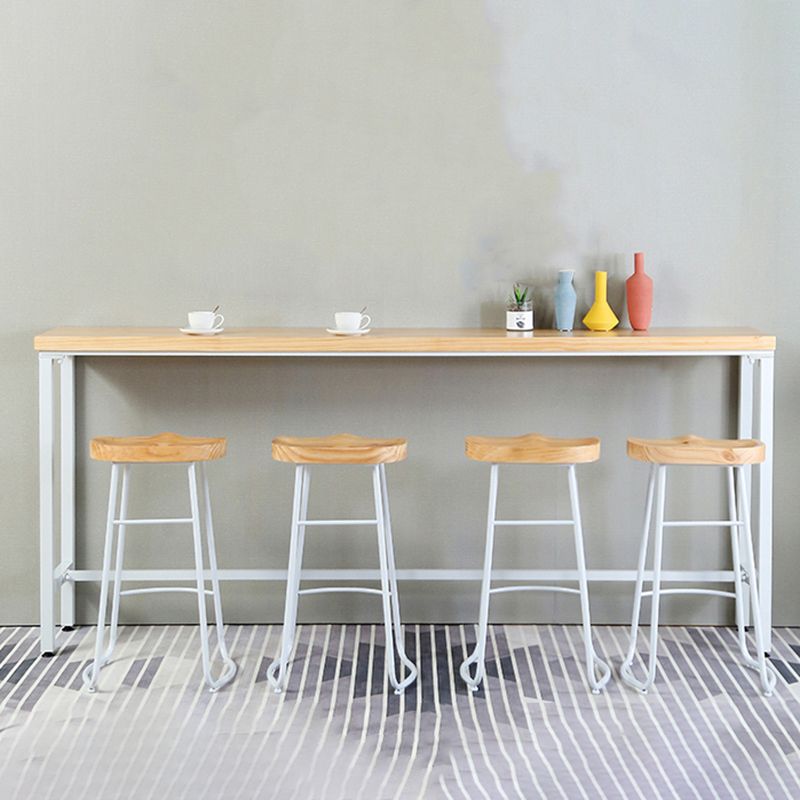 1/4/5/9 Pieces Bar Table Set Rectangular Bar Stool and Table Set