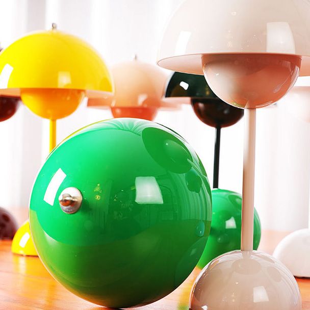 Domed Table Light Simplicity Style Night Table Lamp for Bedroom