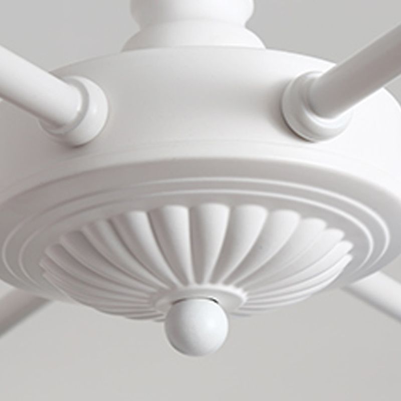 Modern Style Chandelier Light Nordic Macaron Metal Pendant Light for Living Room