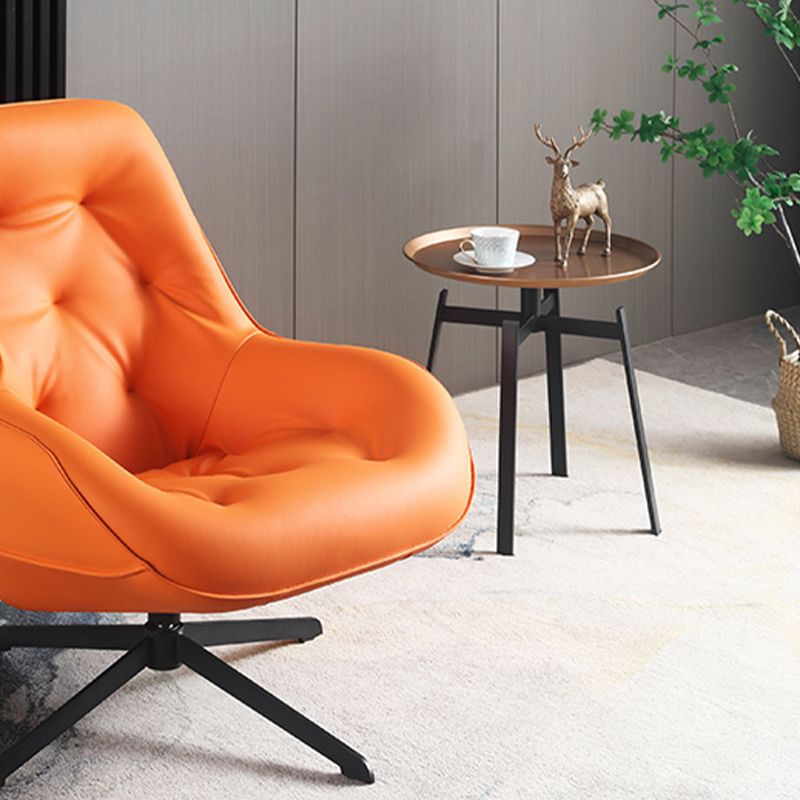 4 Legs Round Corner Table Side Tray Top End Table for Living Room