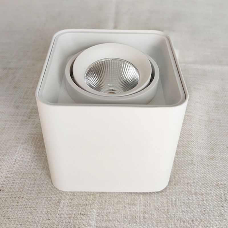Plafonnier LED en forme de géométrie, montage encastré en aluminium, Style moderne et Simple, pour salon et chambre à coucher