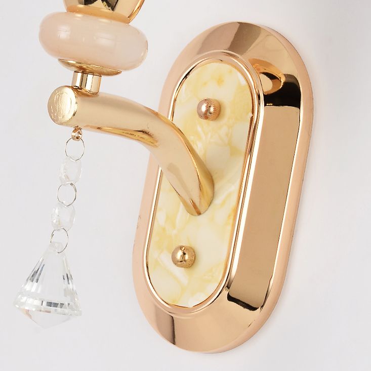 Modern Simple Vanity Light Cylinder Shape Vanity Lamp with Glass Shade for Shower Room