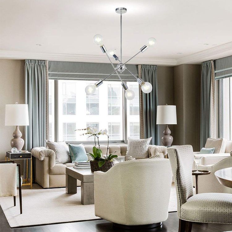 Lampada a bulbo esposto industriale Lampada a sospensione in metallo Light per soggiorno