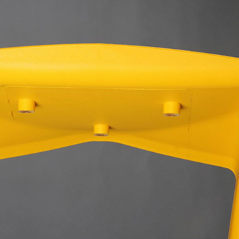 Backless Counter-height Stool Contemporary Plastic Bar & Counter Stool