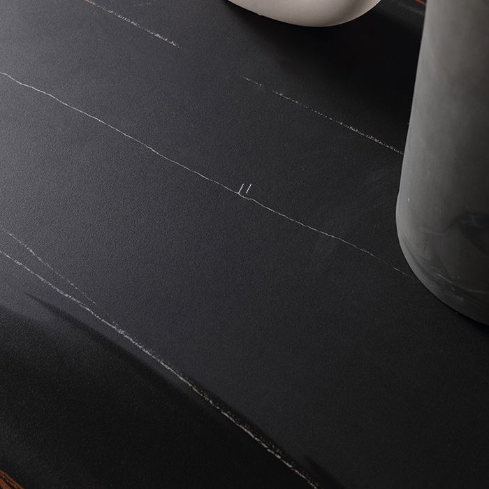 Black Double Pedestal Dinette Set 1/4/5 Pieces Indoor Designer Dining Table Set