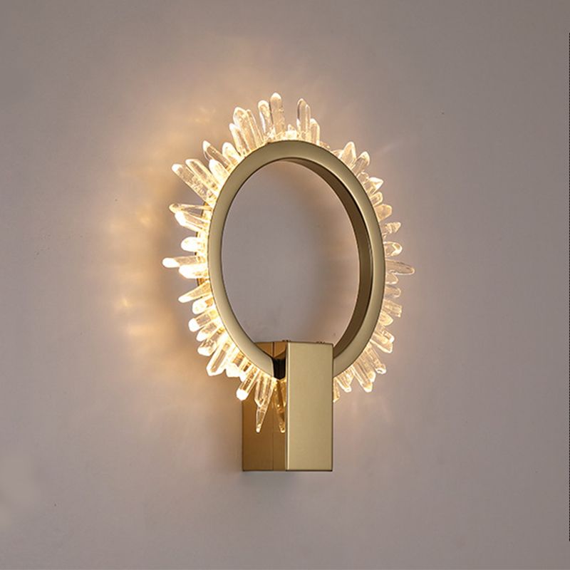 Runder Schatten 1-Licht Wandleuchte modern