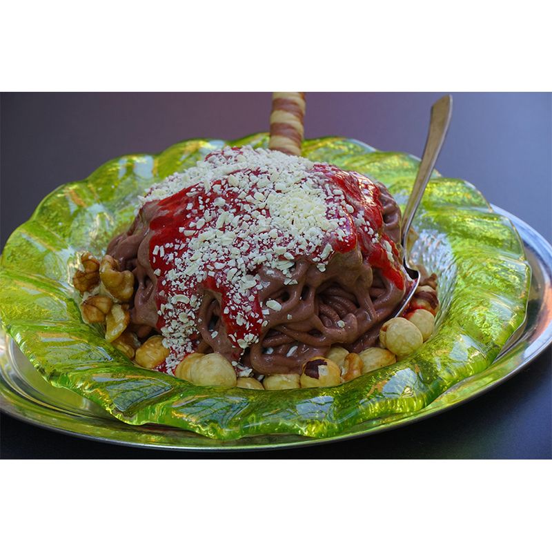 Customized Ice Cream Dessert Mural Modern Style Wall Covering for Dessert Shop