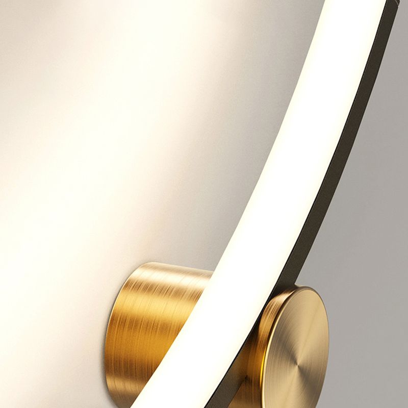 Aluminum Linear Wall Light Nordic Style 1 Light LED Wall Sconce for Living Room