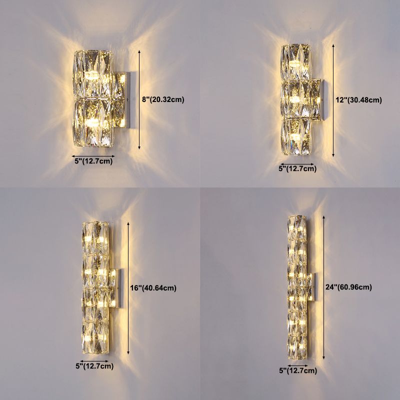 Appliques d'éclairage mural linéaire de style moderne Idées d'éclairage mural multi-éclair