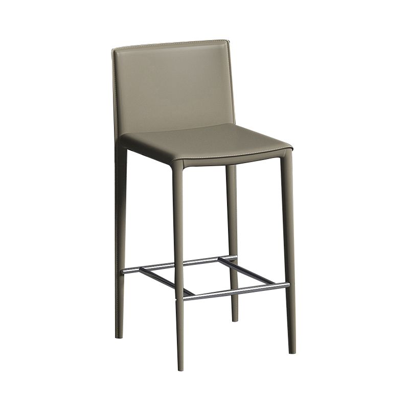 Modern Leather Bar Stool Counter Height Counter Stool for Bristol