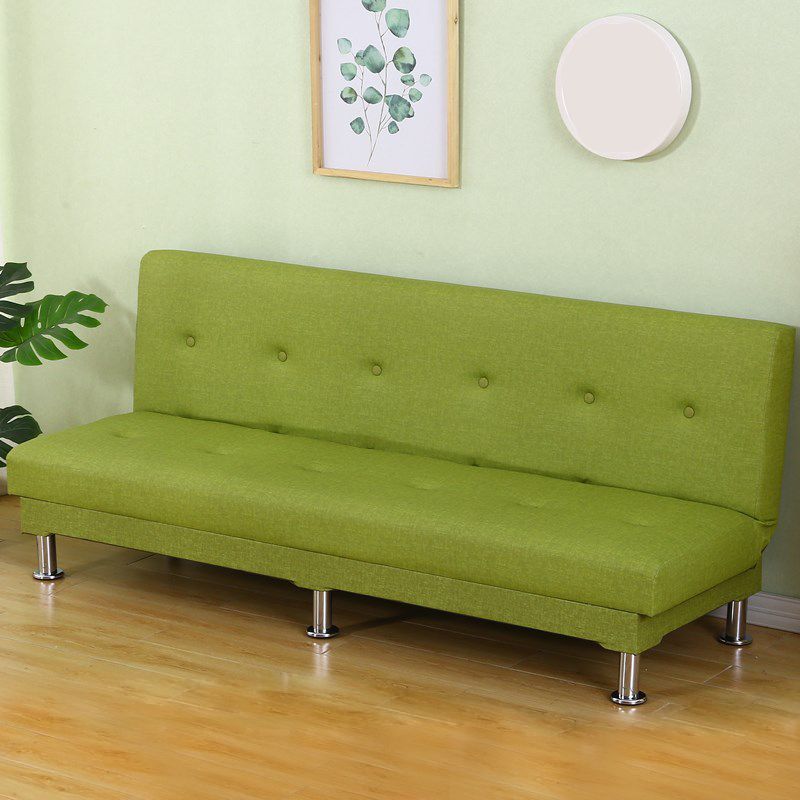 Modern Fabric/Faux Leather Sofa Armless Convertible Sofa for Living Room