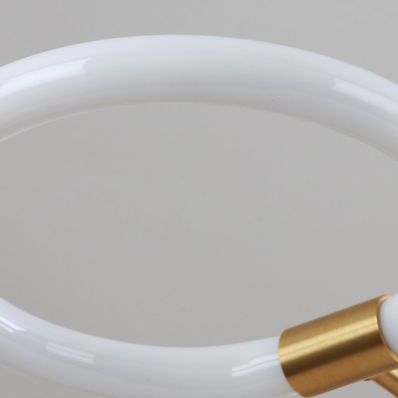 Radiale kroonluchter verlichtingsarmaturen Ultra-eigentiële metalen hangerverlichting voor woonkamer