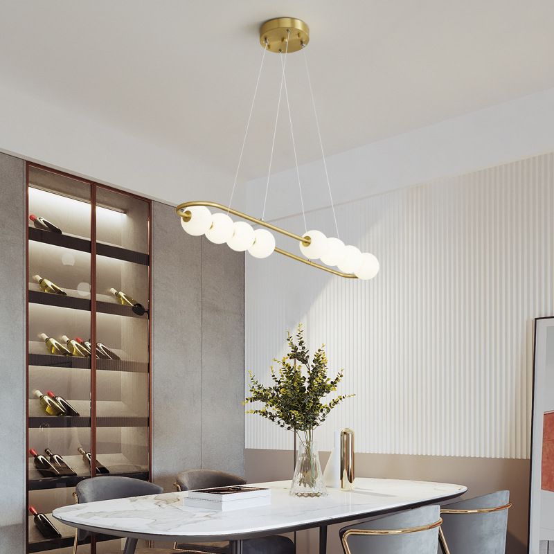 Gold Kitchen Island Lights Contemporary Pendant Lights for Dining Room