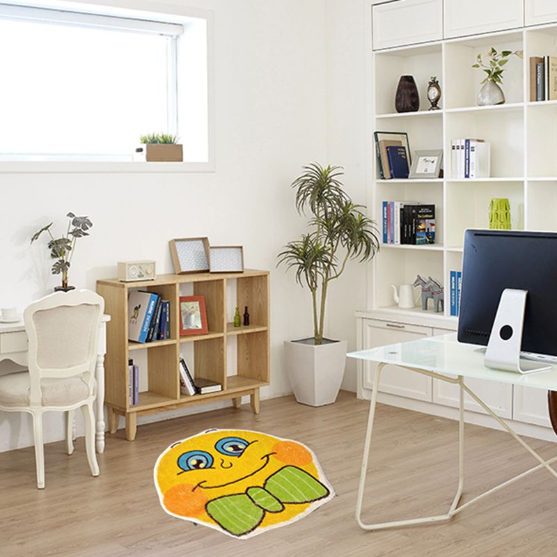 RAGNE DE NOUVEAU DE NOUVELLES ORANGE MODERNE MODERNE MELLING RAPIR NO SOLIP BACKING POUR RAPPORT