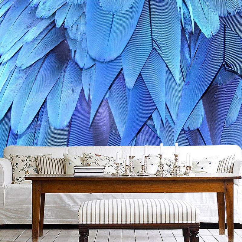 Stain Resistant Decorative Murals Feather Bedroom Wall Murals