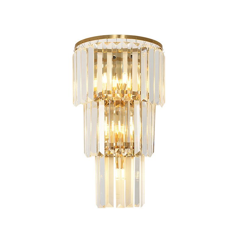 Crimorary Crystal Mur Galce Gold Semiccle Murd Mur Murd Murned pour chambre à coucher