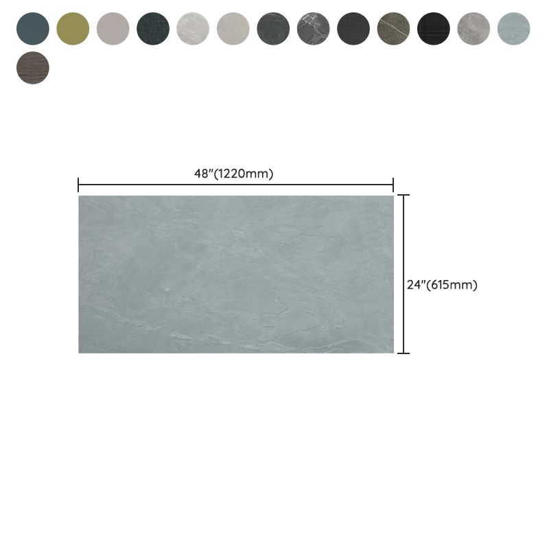 Wooden Laminate Plank Flooring Click-Lock Laminate Flooring with Slate Look