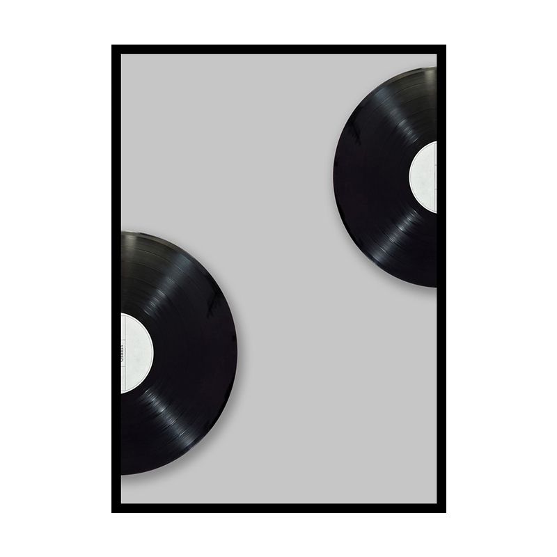 Musik-CD-Wanddekoration, Vintage-Stil, strukturierter Leinwanddruck für Schlafzimmer, mehrere Größen