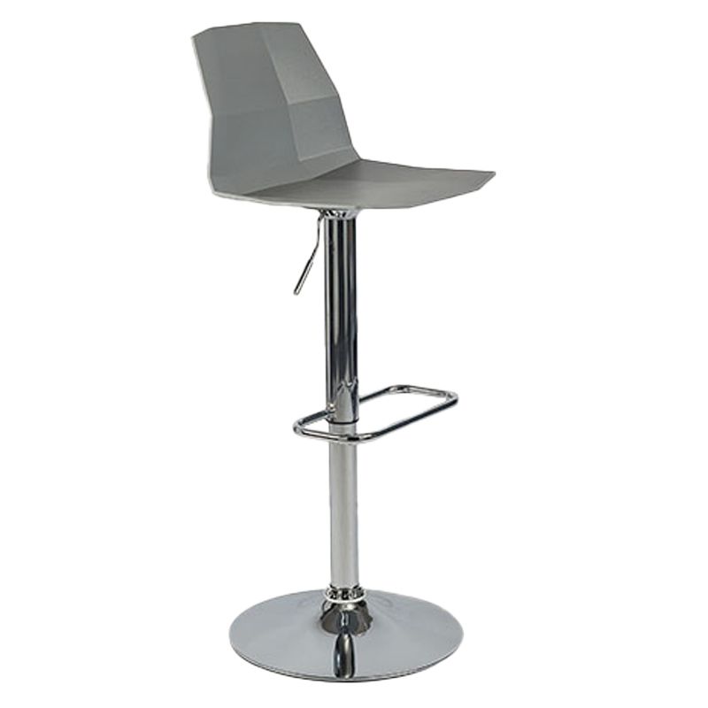 Modern Adjustable Dining Stool Plastic Footrest Counter Stool with Swivel