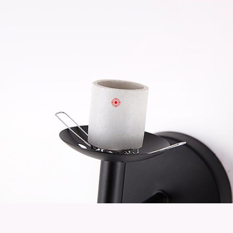 Spherical Bedroom Wall Sconce Lighting Glass Simplicity Style Sconce Light Fixture