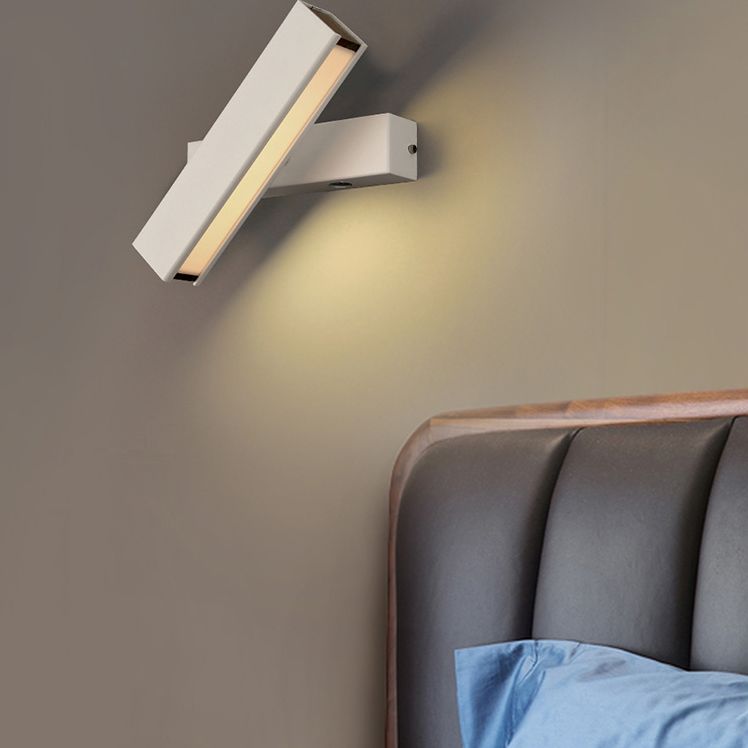 Rectangular Wall Light Sconces Modern Minimalist Style Acrylic 1 Light  Sconces