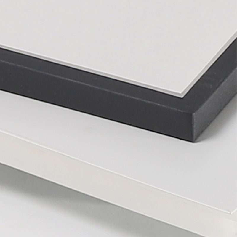 Plafond métallique carré Light Mount de montage simple LED Black Light